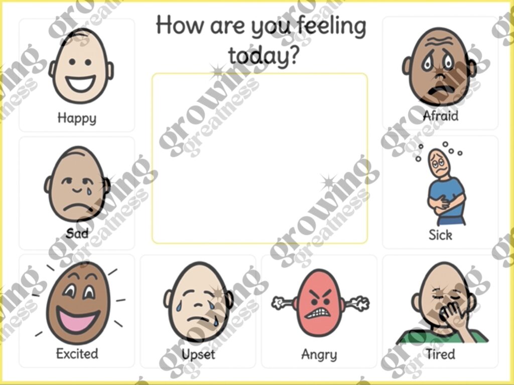 Emotions Board_Growing Greatness