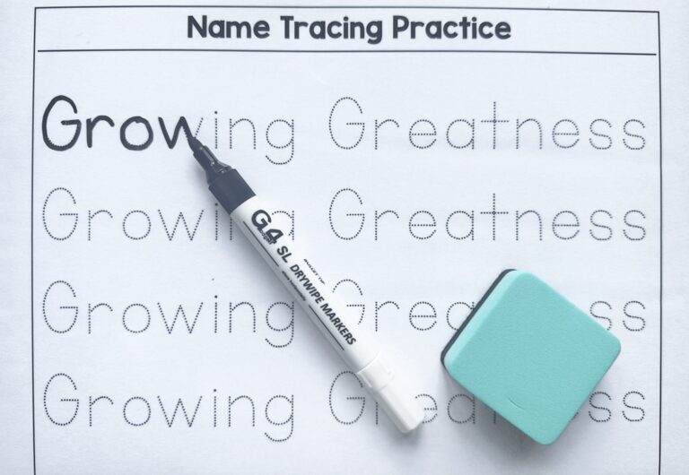 6 Incredible Benefits of Name Tracing Worksheets for Early Learners