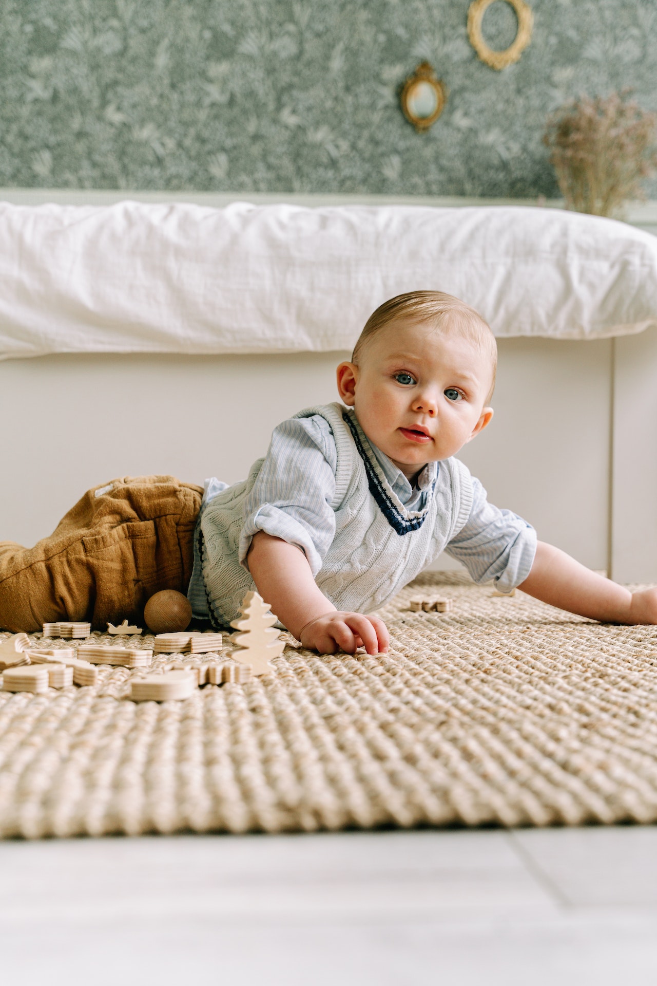 Baby Crawling