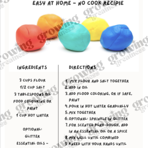 Growing Greatness_Playdough